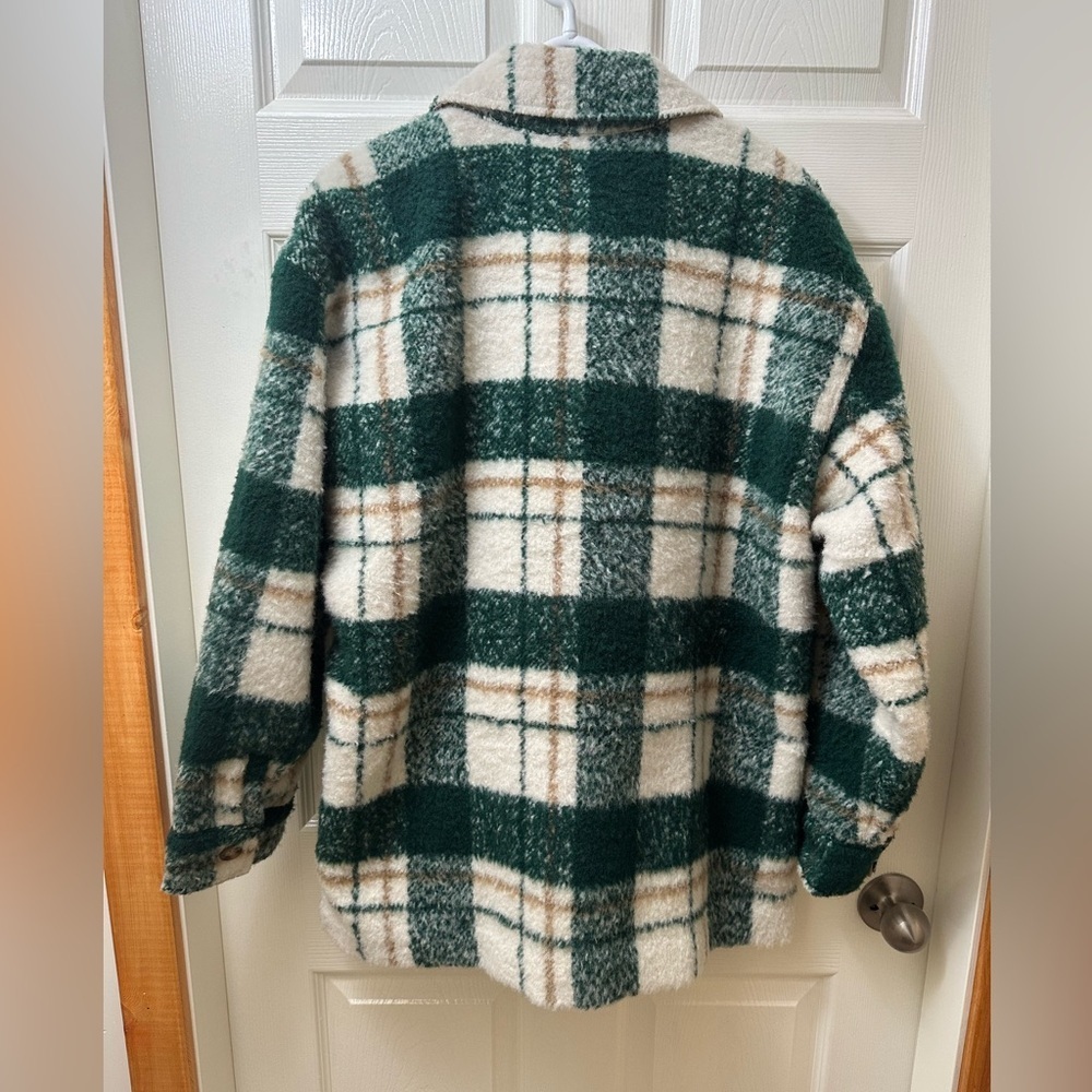 Abercrombie And Fitch Shacket Womens Large - Picture 2 of 3